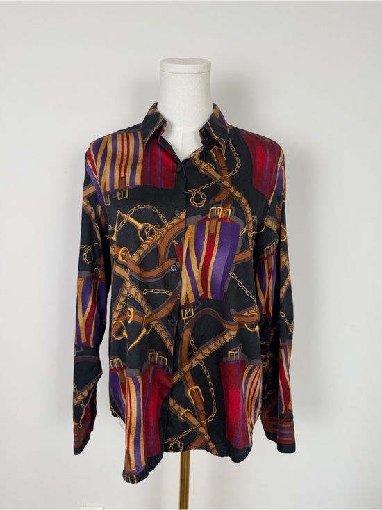 Ralph Lauren Tops - Vintage Ralph Lauren Equestrian Button Down Shirt PL